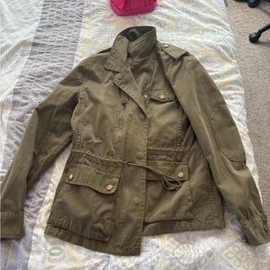 Forever 21 green jacket